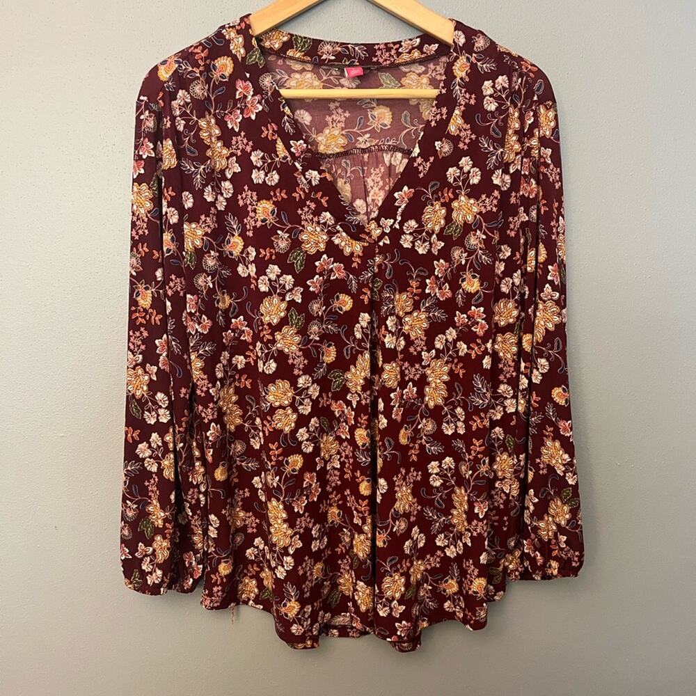 Vince Camuto Floral Blouse